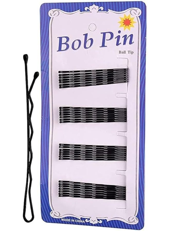 Bobby Pins – 28 Pieces – Black